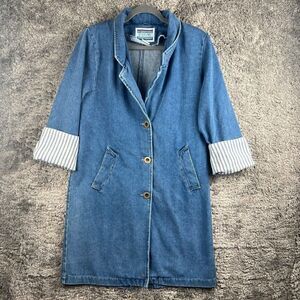 Vintage Denim Jacket Womens Small Stefano International Sportswear